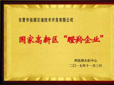 國(guó)家高新區(qū)“瞪羚企業(yè)”